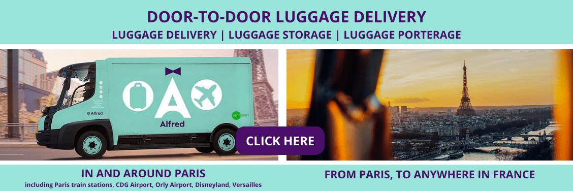 Alfed travel Paris luggage service
