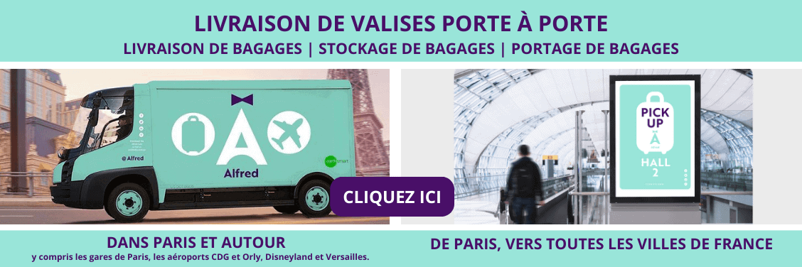 Hall CDG ORY Paris luggage delivery and transfer